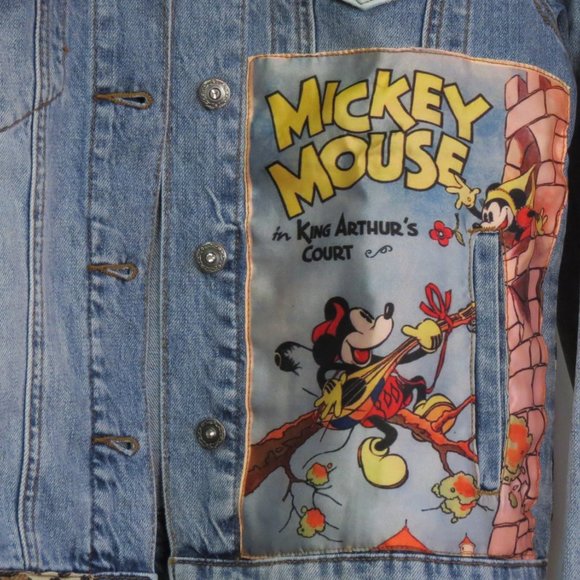 Desigual - Denim Jacket - Disney Mickey Mouse - Picture 5 of 8